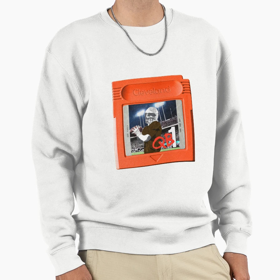 Football Cleveland Sweatshirt - Aesthetic Graphic Men Women - T-Shirt, Sweatshirt, Hoodie