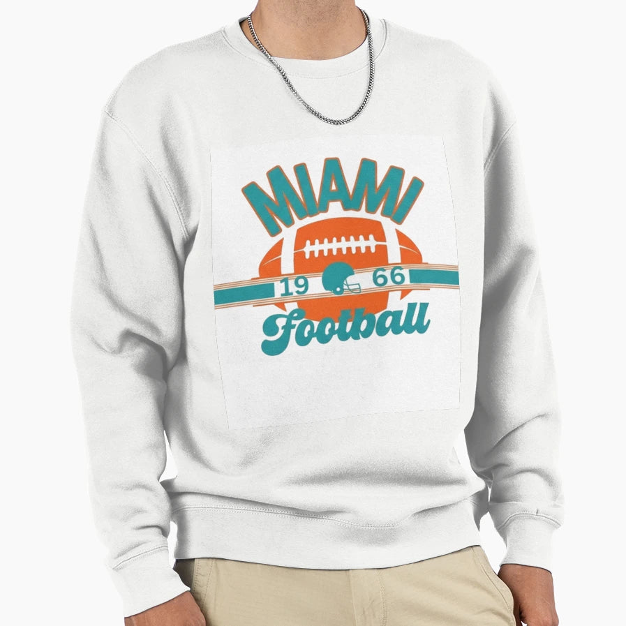 Miami Dolphins Sweatshirt - Streetwear Style for Adults - T-Shirt, Sweatshirt, Hoodie