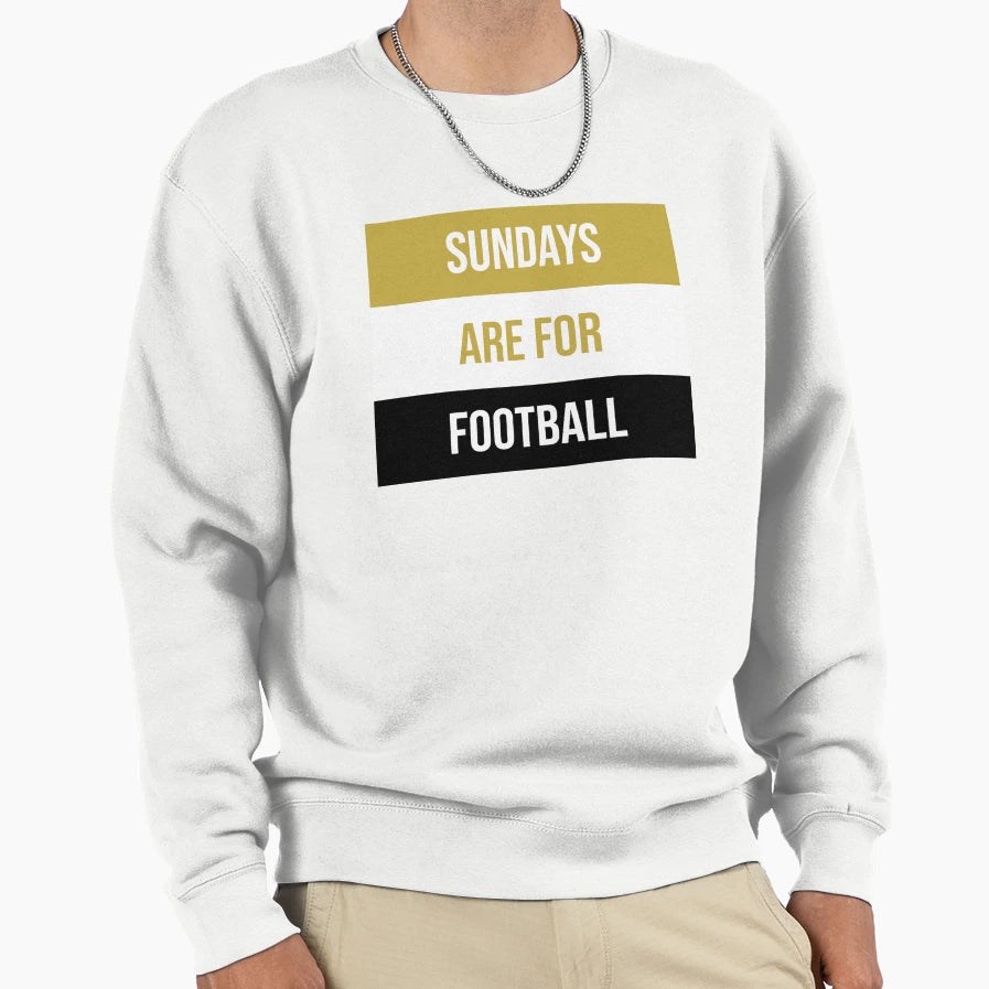 Sundays Are Football Sweatshirt - Minimalist Print Unisex - T-Shirt, Sweatshirt, Hoodie