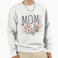 Sports Mom 1 Floral Football Sweatshirt - Streetwear Style for Adults - T-Shirt, Sweatshirt, Hoodie