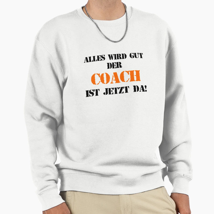 Coach Trainer Sweatshirt - Unique Graphic for Adults - T-Shirt, Sweatshirt, Hoodie