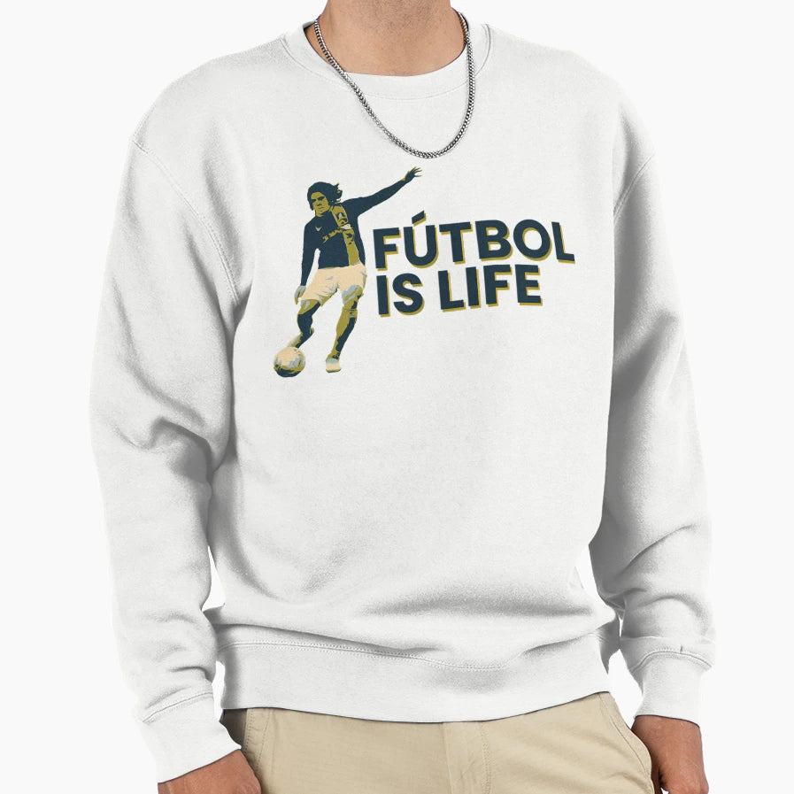 Futbol Is Life Sweatshirt - Custom Art Print for Adults - T-Shirt, Sweatshirt, Hoodie