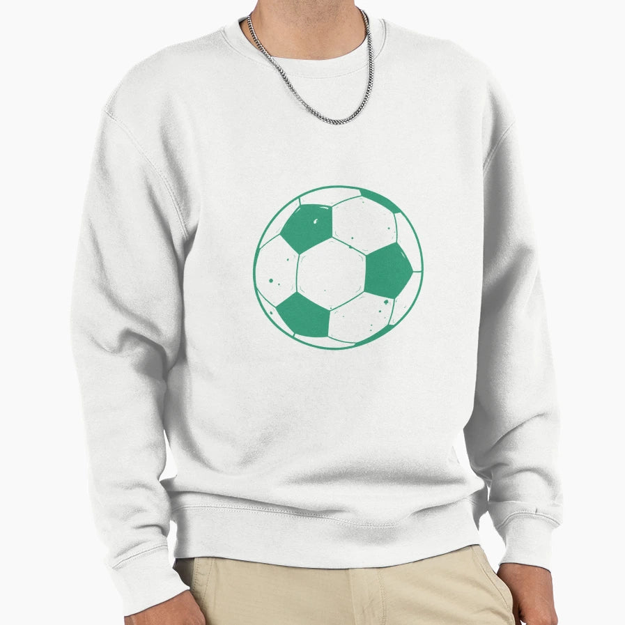 Soccer Ball Sweatshirt - Unique Graphic Men Women - T-Shirt, Sweatshirt, Hoodie