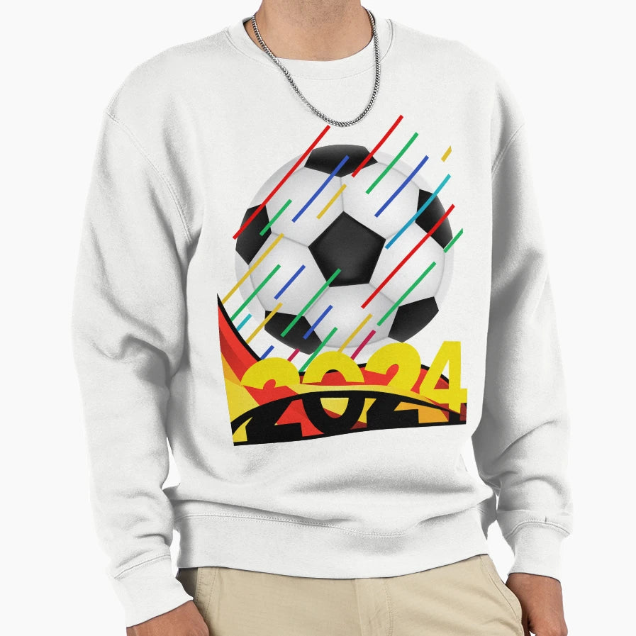 Football 2024 Sweatshirt - Fun Novelty Design for Adults - T-Shirt, Sweatshirt, Hoodie