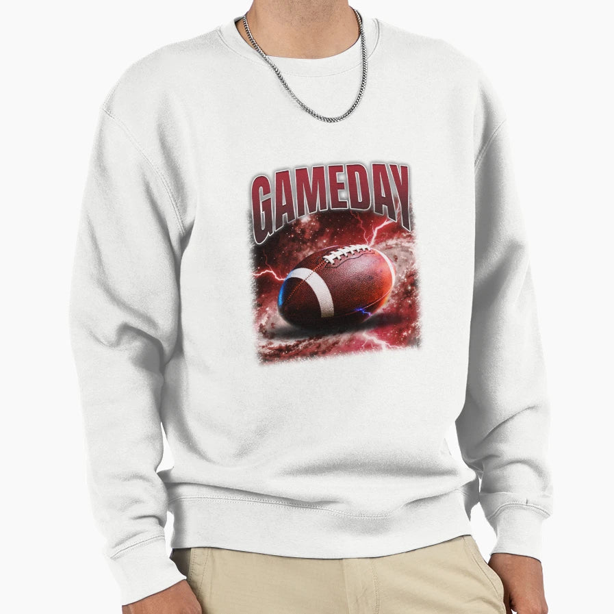 Football Gameday Sweatshirt - Fun Novelty Design Unisex - T-Shirt, Sweatshirt, Hoodie