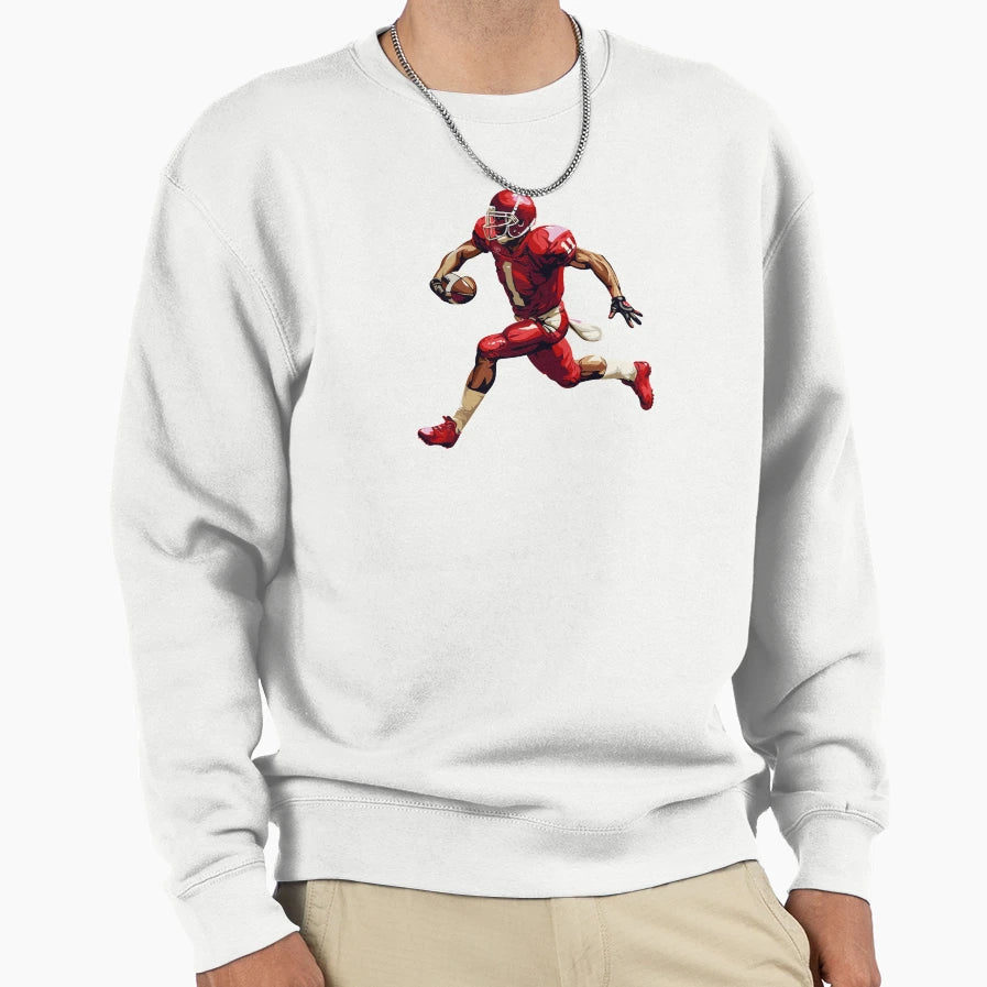 Running Back Sweatshirt - Novelty Apparel for Adults - T-Shirt, Sweatshirt, Hoodie