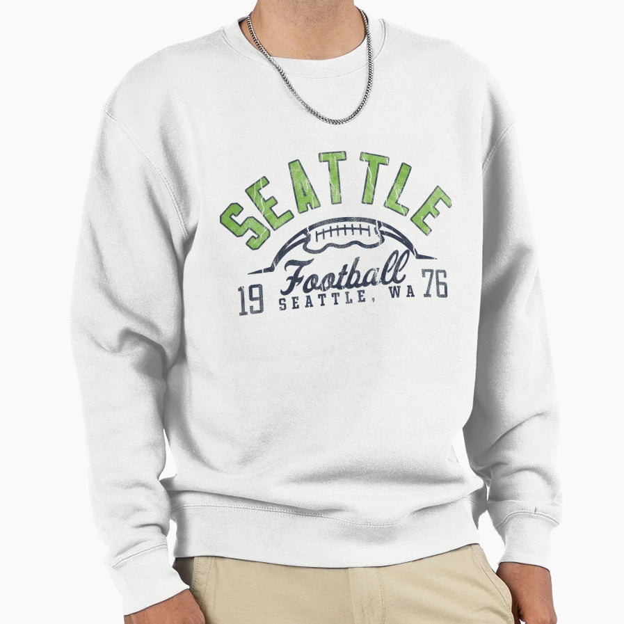 Seattle Seahawks Sweatshirt - Trendy Graphic for Adults - T-Shirt, Sweatshirt, Hoodie