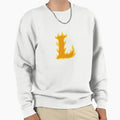 Fire Letter L Typography Flaming Sweatshirt - Trendy Graphic Men Women - T-Shirt, Sweatshirt, Hoodie