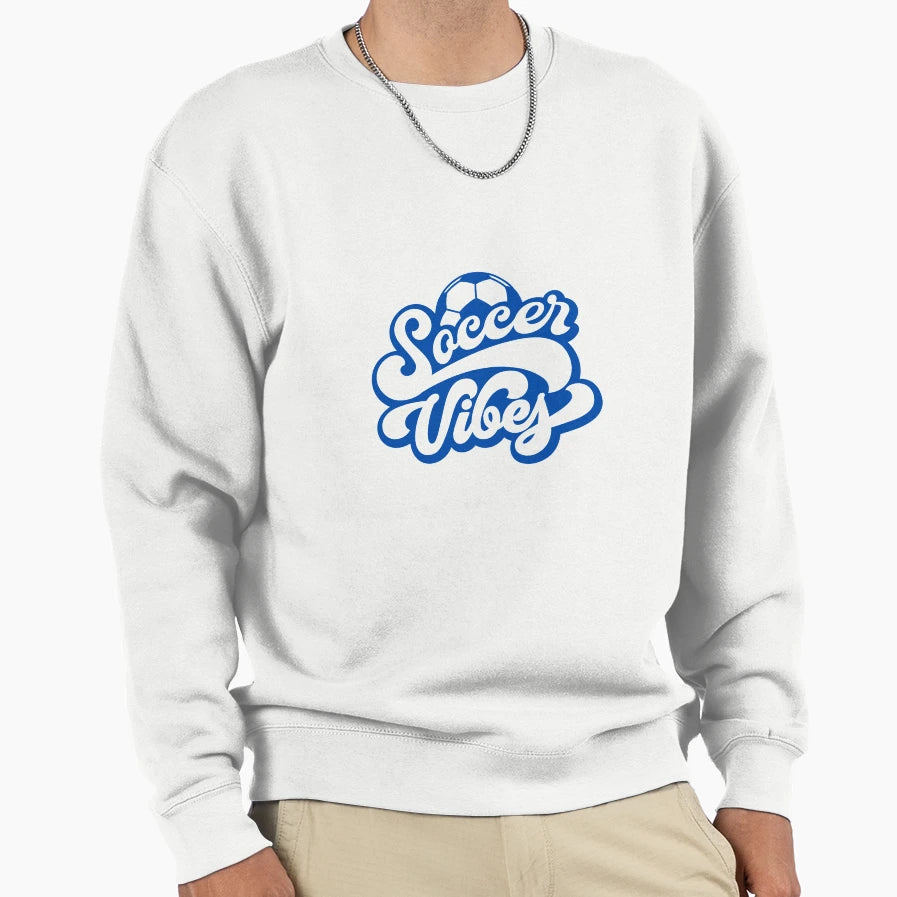 Soccer Vibes Sweatshirt - Graphic Print for Adults - T-Shirt, Sweatshirt, Hoodie