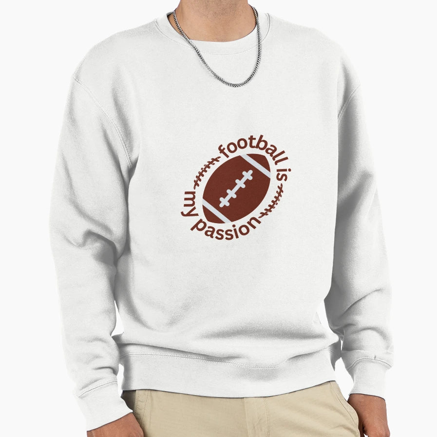 Football Sweatshirt - Novelty Apparel Unisex - T-Shirt, Sweatshirt, Hoodie