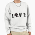 Love American Football Funny Football Sweatshirt - Graphic Print Unisex - T-Shirt, Sweatshirt, Hoodie