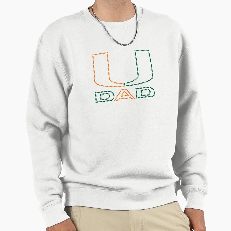 U Dad Sweatshirt - Trendy Graphic for Adults - T-Shirt, Sweatshirt, Hoodie