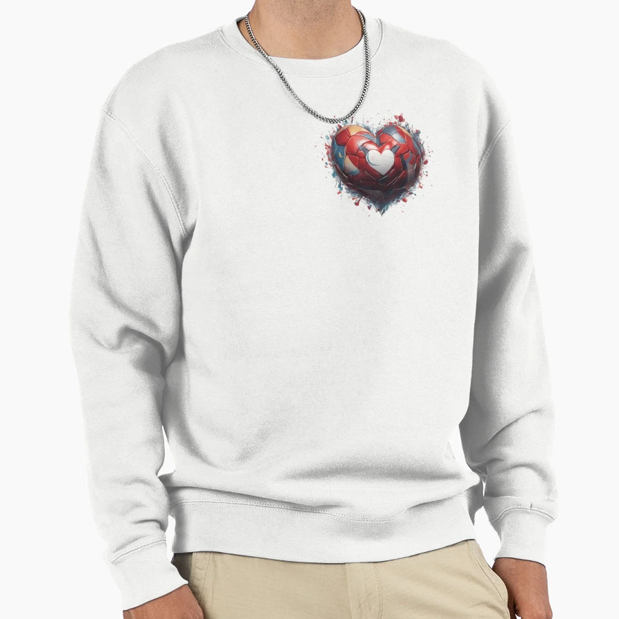 Simbolo De Amor Al Futbol Sweatshirt - Fun Novelty Design Unisex - T-Shirt, Sweatshirt, Hoodie
