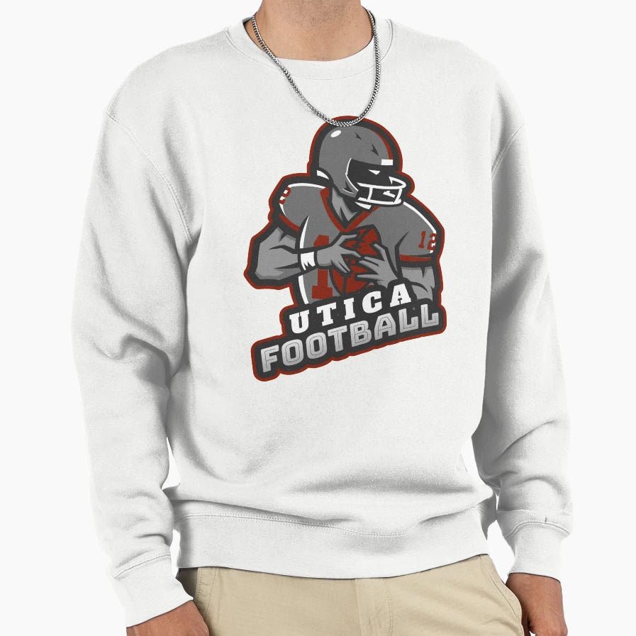 Utica Football Sweatshirt - Streetwear Style for Adults - T-Shirt, Sweatshirt, Hoodie