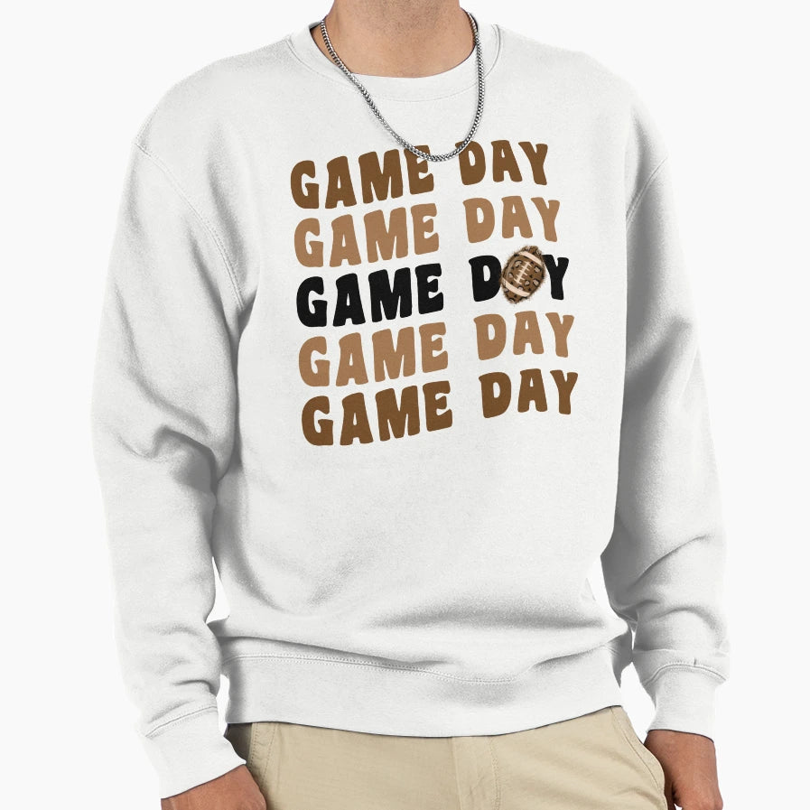 Football Sweatshirt - Fun Novelty Design for Adults - T-Shirt, Sweatshirt, Hoodie