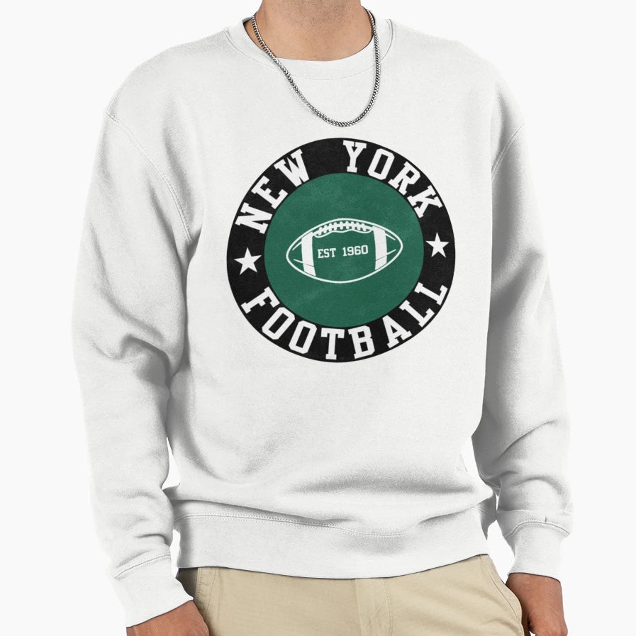 New York Football 3 Sweatshirt - Unique Graphic for Adults - T-Shirt, Sweatshirt, Hoodie