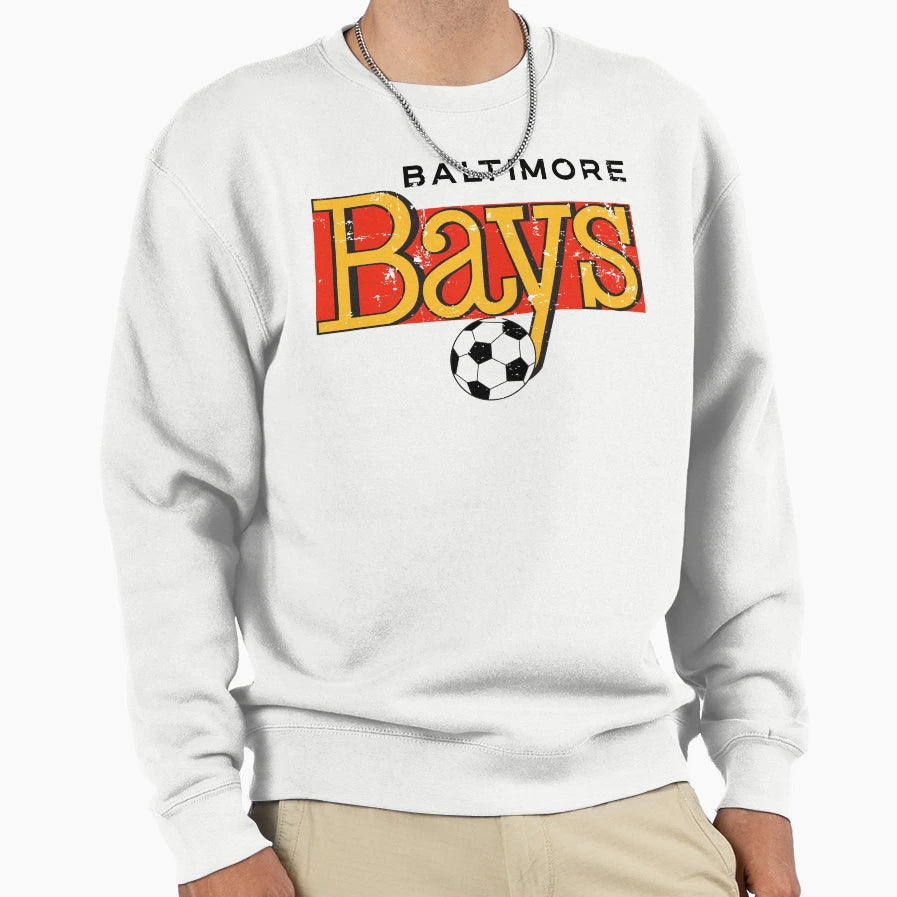 1967 Baltimore Bays Defunct Sweatshirt - Aesthetic Graphic for Adults - T-Shirt, Sweatshirt, Hoodie