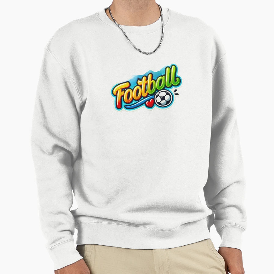 Football Sweatshirt - Graphic Print Unisex - T-Shirt, Sweatshirt, Hoodie