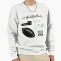 Black Watercolor Football Pack Sweatshirt - Trendy Graphic for Adults - T-Shirt, Sweatshirt, Hoodie
