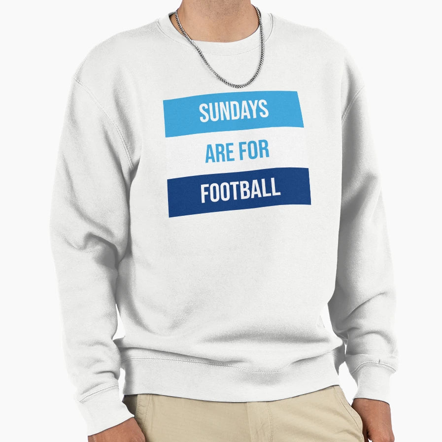 Sundays Are Football Sweatshirt - Unique Graphic Men Women - T-Shirt, Sweatshirt, Hoodie