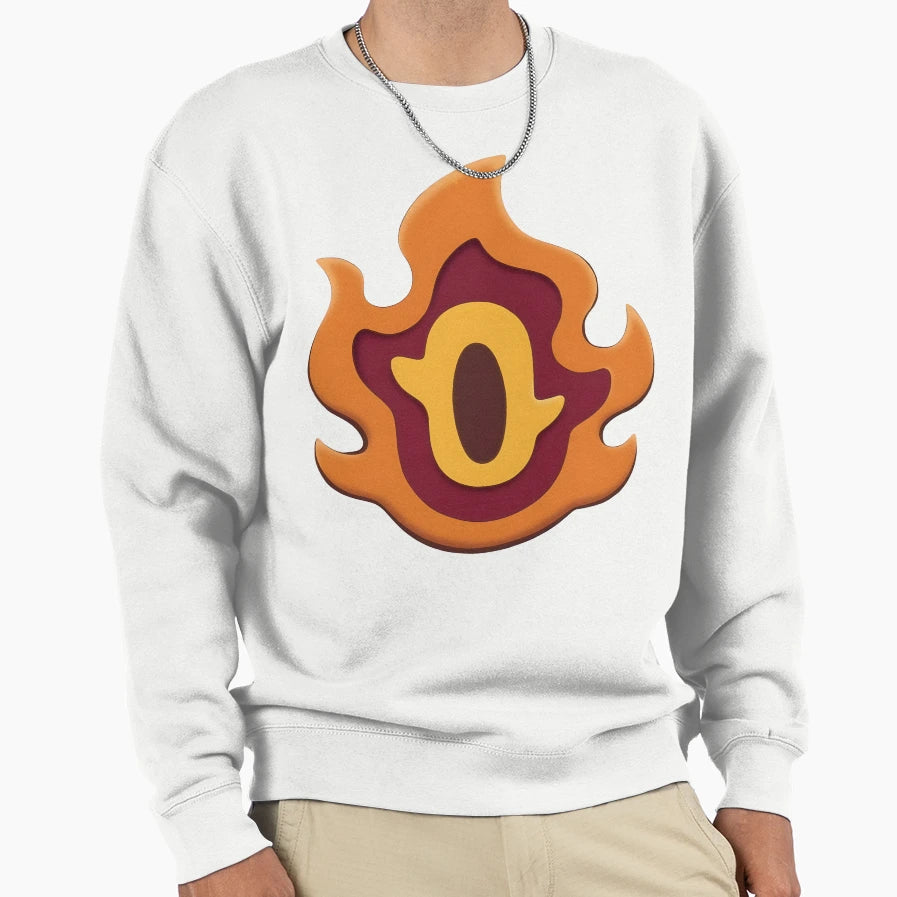 Bright Flame Sweatshirt - Trendy Graphic Unisex - T-Shirt, Sweatshirt, Hoodie