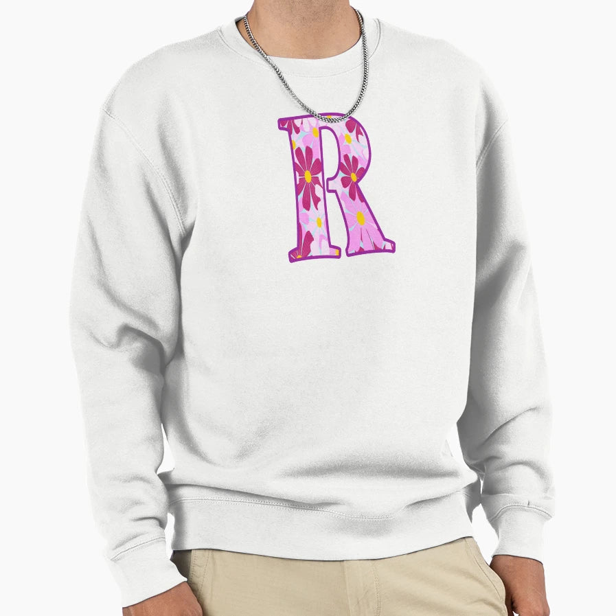 Letters R Sweatshirt - Streetwear Style Men Women - T-Shirt, Sweatshirt, Hoodie