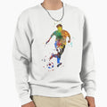Male Soccer Player Sweatshirt - Graphic Print Men Women - T-Shirt, Sweatshirt, Hoodie