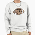 Happy Face Football Sweatshirt - Fun Novelty Design for Adults - T-Shirt, Sweatshirt, Hoodie