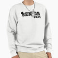Typo Senior 2024 Running Football Sweatshirt - Minimalist Print for Adults - T-Shirt, Sweatshirt, Hoodie