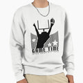 Game Time Football White Sweatshirt - Casual Everyday Wear for Adults - T-Shirt, Sweatshirt, Hoodie