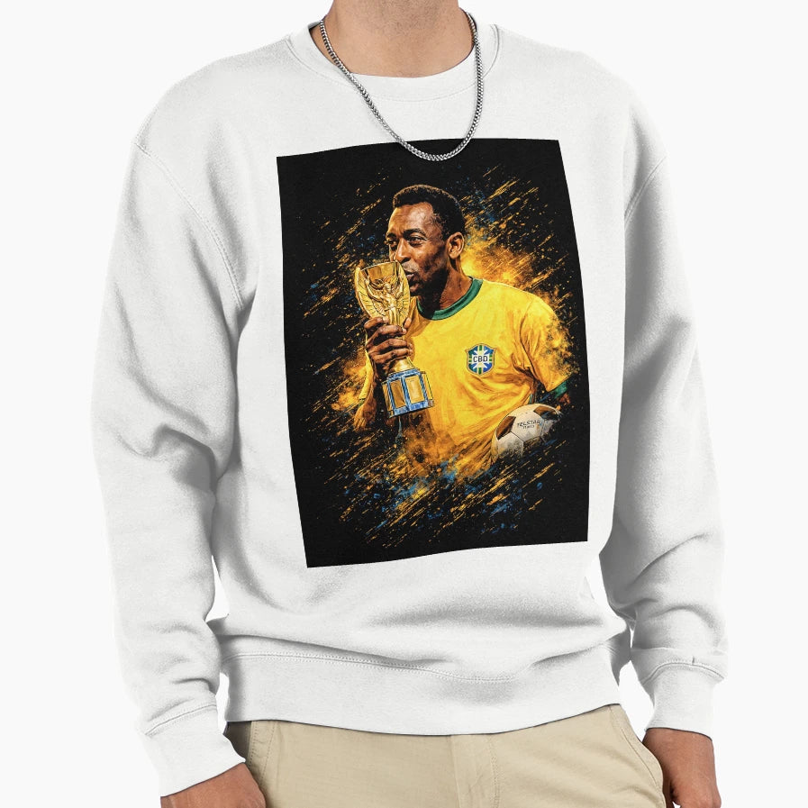 Pel Football Legend Pride Sweatshirt - Novelty Apparel for Adults - T-Shirt, Sweatshirt, Hoodie