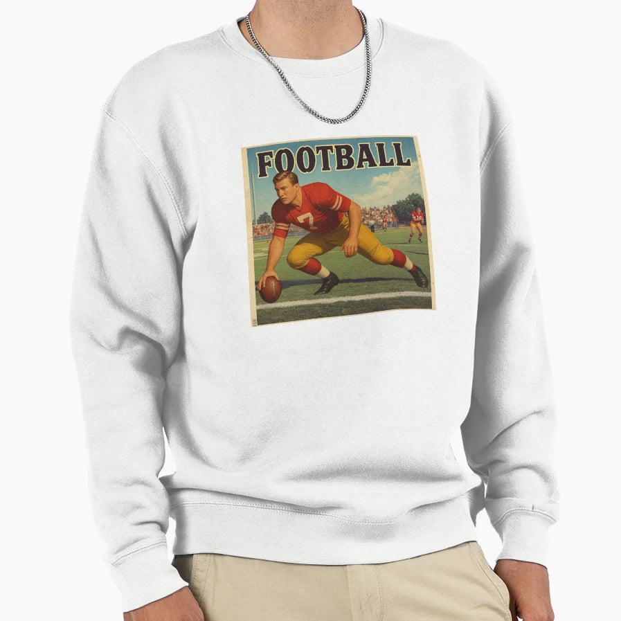 American Football Sweatshirt - Casual Everyday Wear Unisex - T-Shirt, Sweatshirt, Hoodie