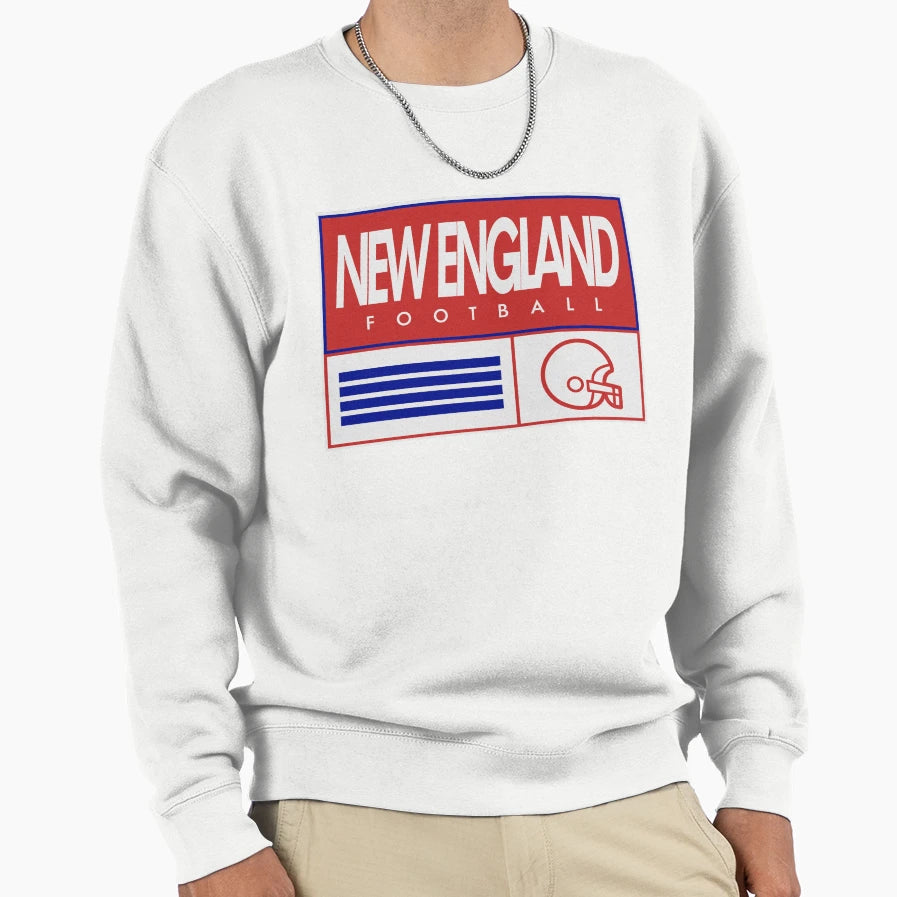 New England Patritos Football Sweatshirt - Aesthetic Graphic for Adults - T-Shirt, Sweatshirt, Hoodie