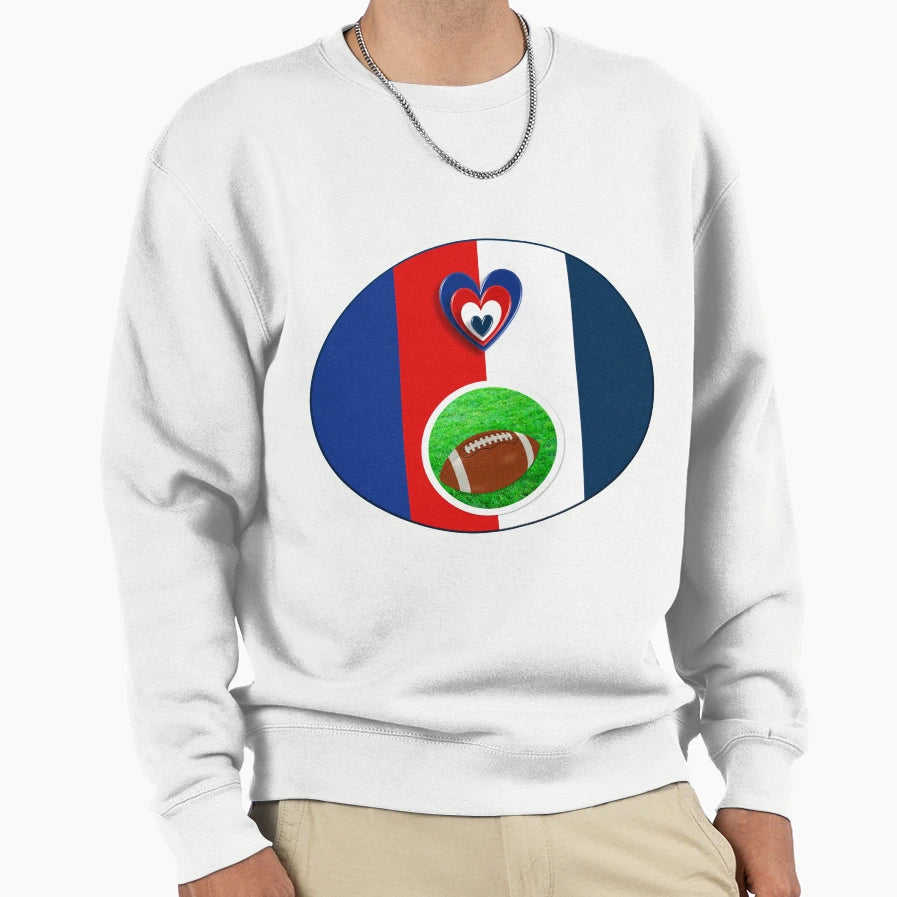 Football001 Sweatshirt - Casual Everyday Wear Unisex - T-Shirt, Sweatshirt, Hoodie