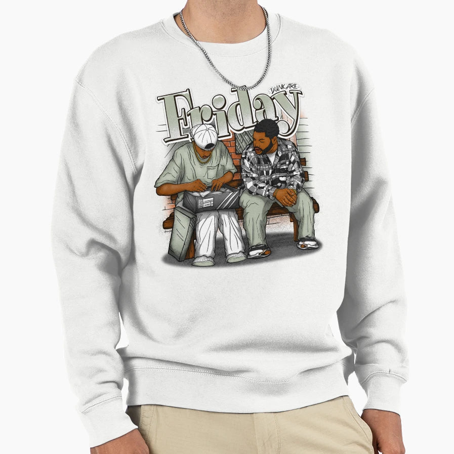 To Match Seafoam Sail 4S Friday Sweatshirt - Aesthetic Graphic Unisex - T-Shirt, Sweatshirt, Hoodie