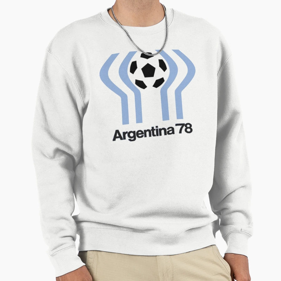 World Cup 1978 Sweatshirt - Minimalist Print for Adults - T-Shirt, Sweatshirt, Hoodie