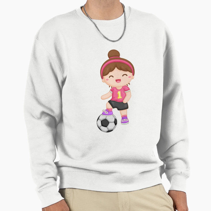 Playing Soccer Sweatshirt - Streetwear Style for Adults - T-Shirt, Sweatshirt, Hoodie