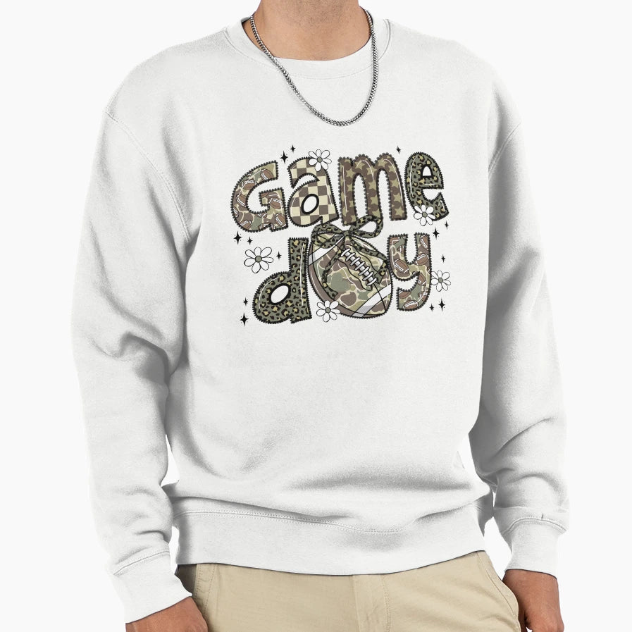 Lace Football Coquette Sweatshirt - Novelty Apparel for Adults - T-Shirt, Sweatshirt, Hoodie