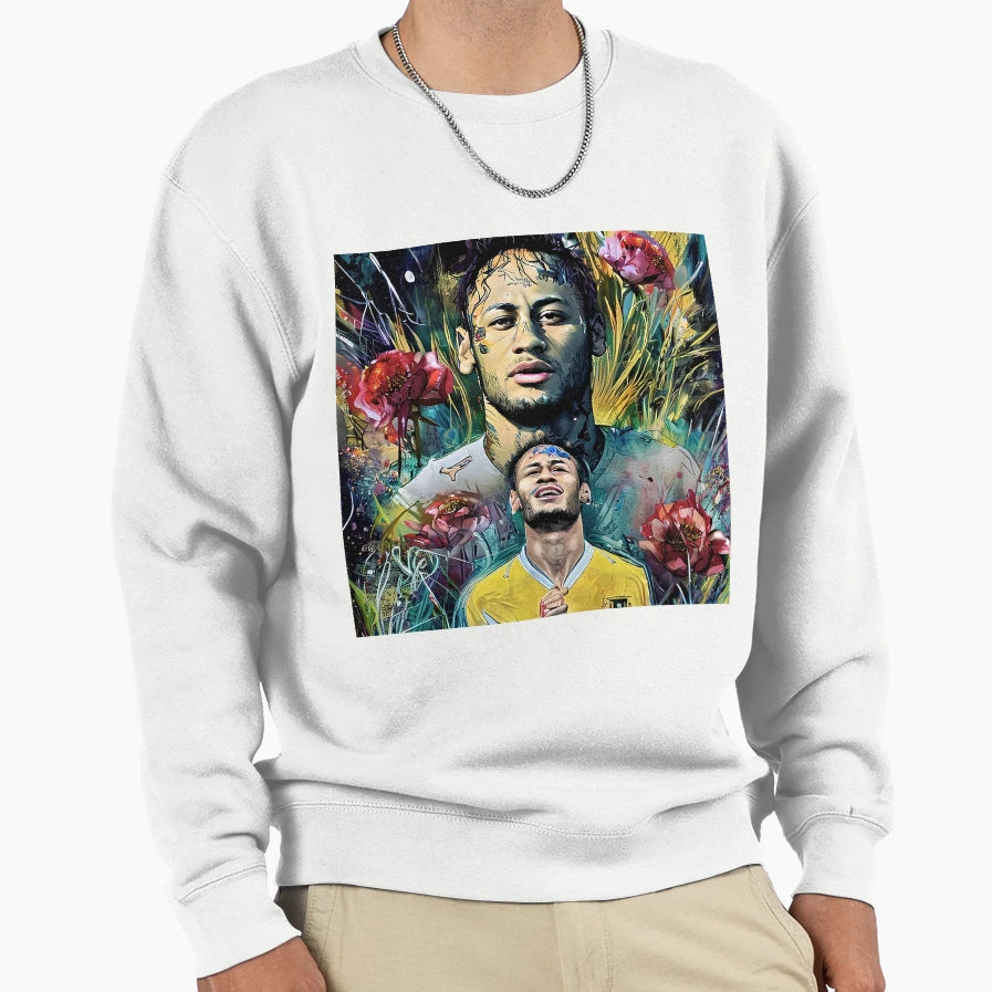 Double Neymar Sweatshirt - Minimalist Print Men Women - T-Shirt, Sweatshirt, Hoodie