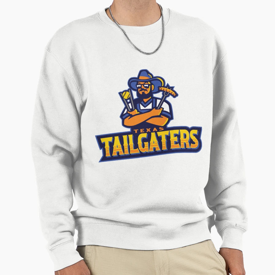 Texas Tailgaters Bbq And Sports Sweatshirt - Custom Art Print for Adults - T-Shirt, Sweatshirt, Hoodie