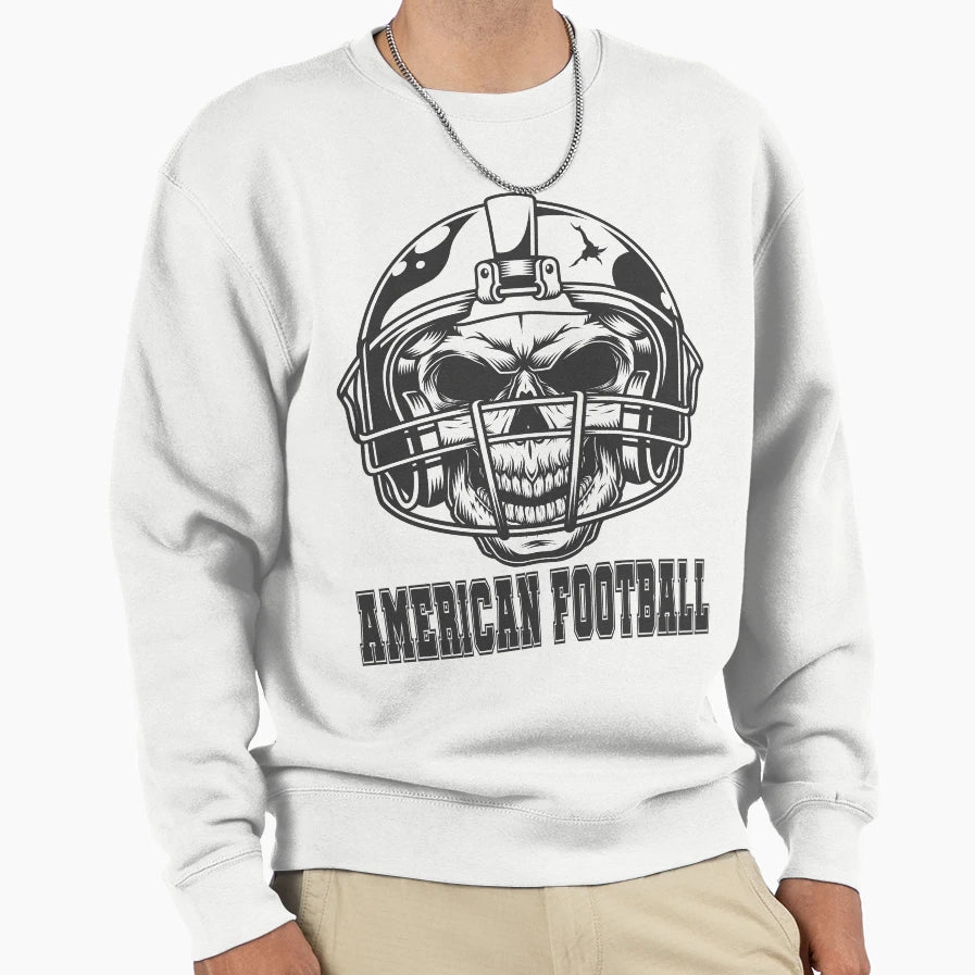 American Football Sweatshirt - Graphic Print Unisex - T-Shirt, Sweatshirt, Hoodie