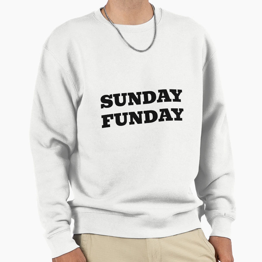 Sunday Funday Sweatshirt - Unique Graphic for Adults - T-Shirt, Sweatshirt, Hoodie