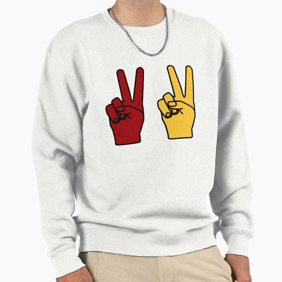 Sc Fight Hand Sweatshirt - Casual Everyday Wear Men Women - T-Shirt, Sweatshirt, Hoodie