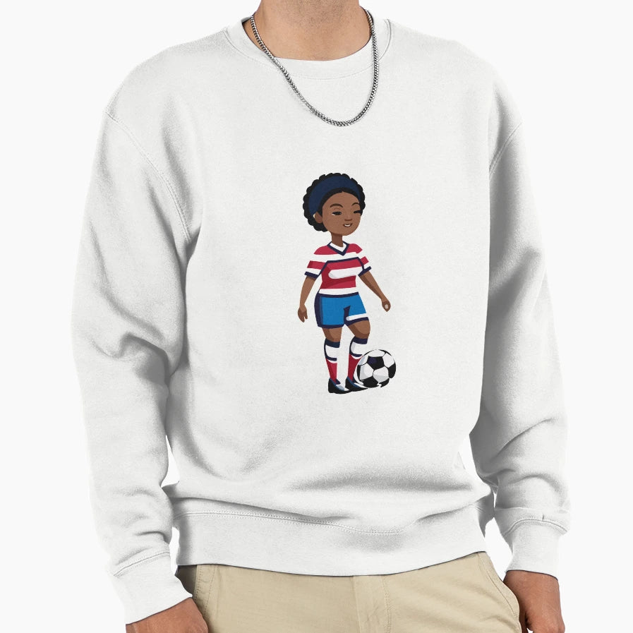 Soccer Soccer Player Soccer Sweatshirt - Fun Novelty Design for Adults - T-Shirt, Sweatshirt, Hoodie