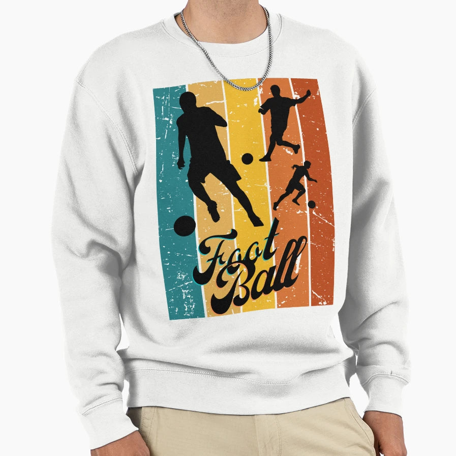 Football Sweatshirt - Streetwear Style for Adults - T-Shirt, Sweatshirt, Hoodie