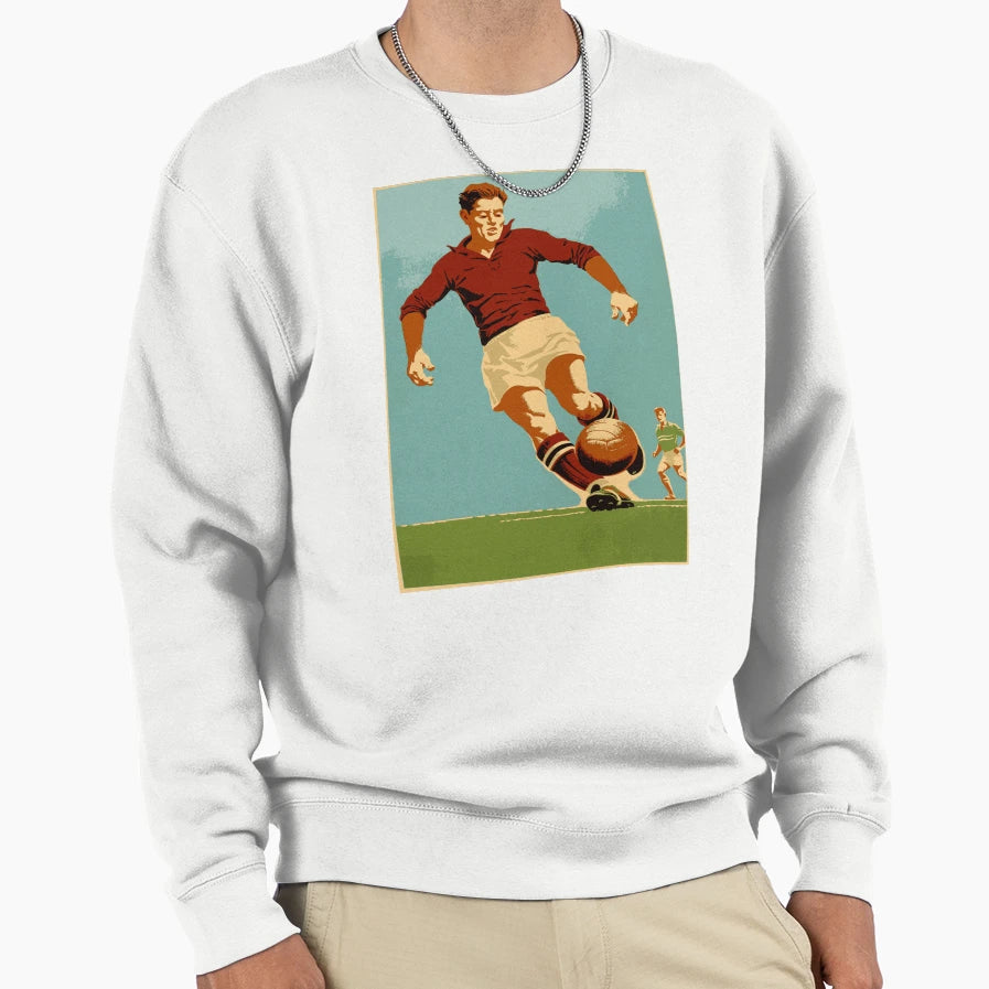 Soccer Fan Player Gift Football Sweatshirt - Minimalist Print Men Women - T-Shirt, Sweatshirt, Hoodie