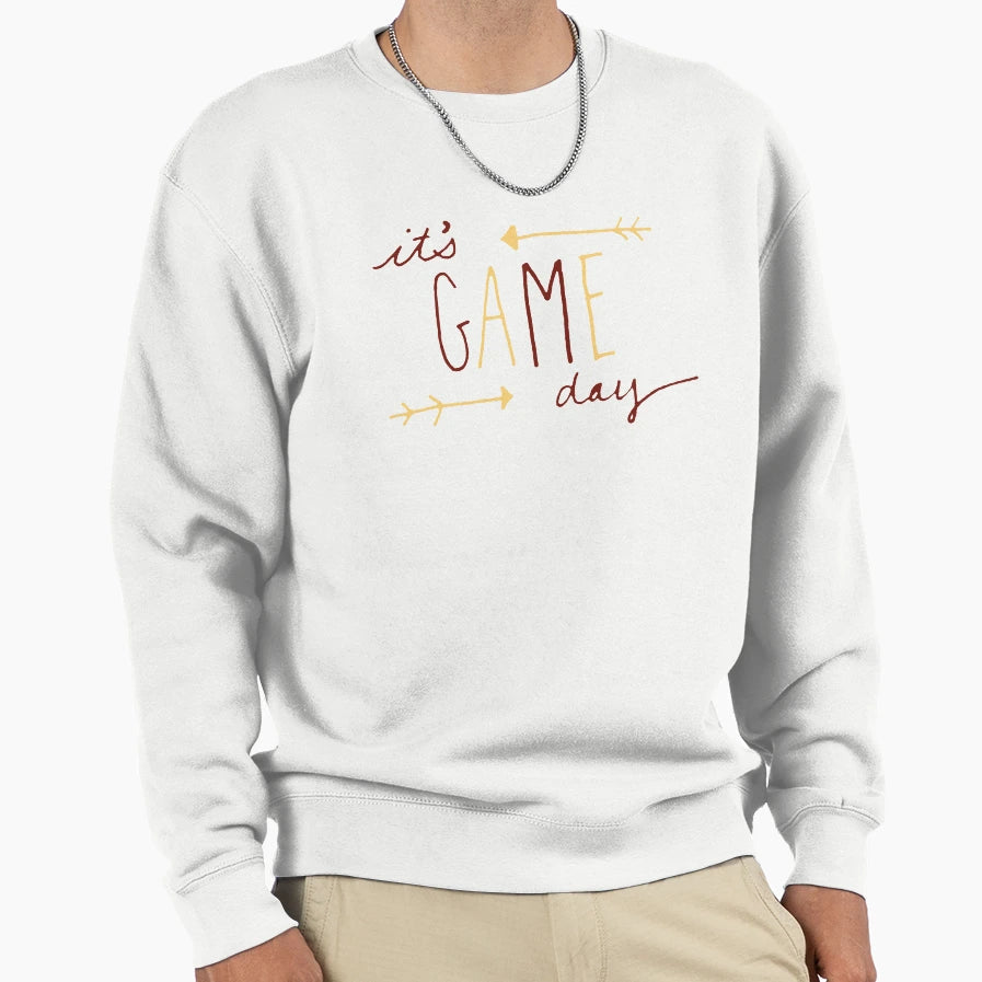 Game Day Sweatshirt - Casual Everyday Wear for Adults - T-Shirt, Sweatshirt, Hoodie