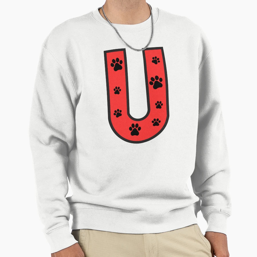 Paw Alphabet Sweatshirt - Fun Novelty Design Unisex - T-Shirt, Sweatshirt, Hoodie
