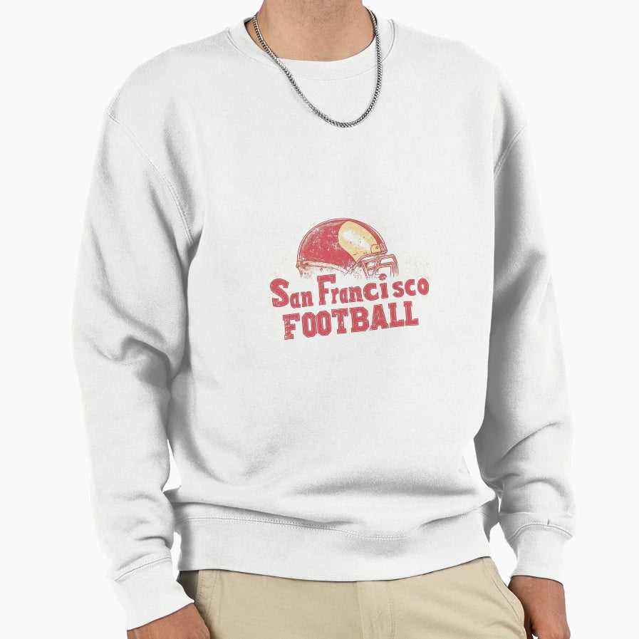 San Francisco Football Sweatshirt - Trendy Graphic Unisex - T-Shirt, Sweatshirt, Hoodie