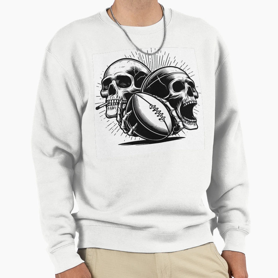 Fantasy Football Death Team Sweatshirt - Minimalist Print for Adults - T-Shirt, Sweatshirt, Hoodie